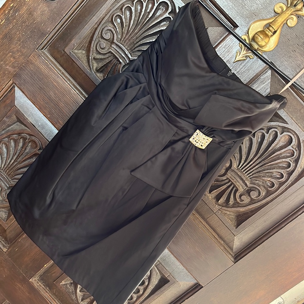 silk mini formal dress